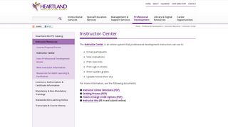 Instructor Center | Heartland Area Education Agency - Heartland AEA