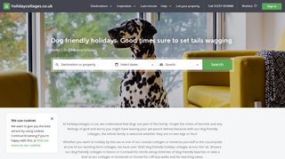 Dog Friendly Holidays and Cottages - holidaycottages.co.uk