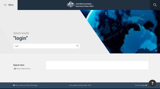login - Department of Home Affairs