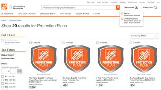 Protection Plans - The Home Depot