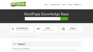 Support Archives - HostPapa Knowledge Base
