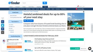 HotelsCombined deals: Save up to 80% off stays | finder.com.au