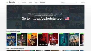 Watch latest American Shows, blockbuster movies, live sports ... - Hotstar