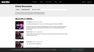 MusicV2 is DEAD... | Serato.com