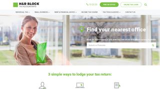H&R Block: Tax Return & Tax Accountants in Australia