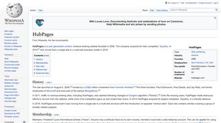 HubPages - Wikipedia