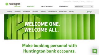 Bank Accounts | Personal Banking | Huntington Bank