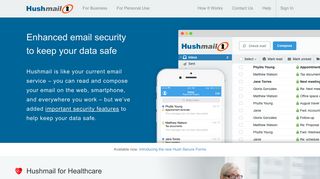Hushmail - Enhanced email security to keep your data safe