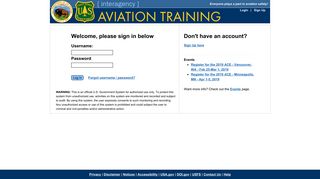IAT: Interagency Aviation Training | Logon