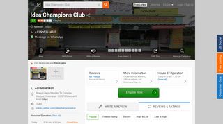 Idea Champions Club, Meerpet - Clubs in Hyderabad - Justdial