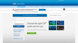 Citi® Credit Cards