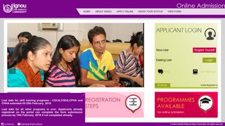 IGNOU Online Admission