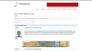 Resourcd | Illuminate digital bundle
