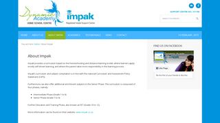 About Impak | Dynamic Academy | Home School Centre