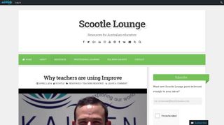 Why teachers are using Improve – Scootle Lounge