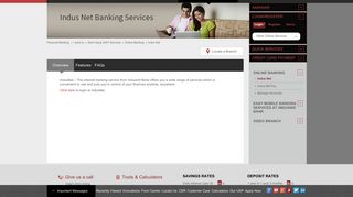 Indus Net Banking Services - IndusInd Bank