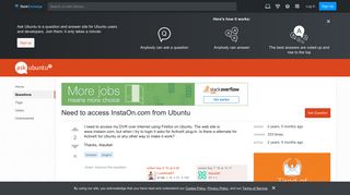 browser - Need to access InstaOn.com from Ubuntu - Ask Ubuntu