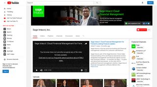 Sage Intacct, Inc. - YouTube