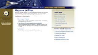 INtax.in.gov: Welcome to INtax