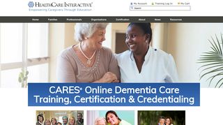HealthCare Interactive Online Dementia Care Training and ...