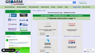 Interactive Login | GEOARM Security