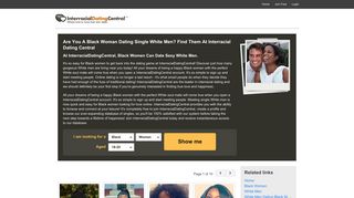 Black Women Dating White Men | InterracialDatingCentral!