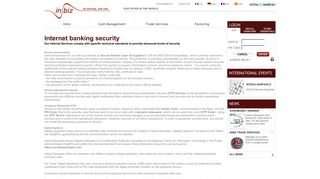 Internet banking security - inbiz - Intesa Sanpaolo