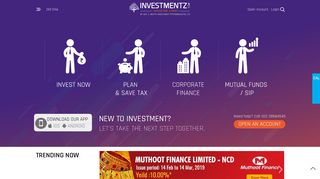 Investmentz: Stocks & Shares to Buy Online | Investment in Stocks