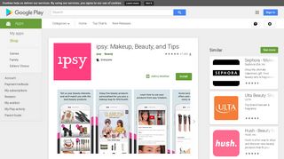 ipsy: Makeup, Beauty, and Tips - Apps on Google Play