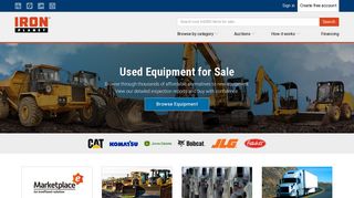 IronPlanet: Used Heavy Construction Equipment & Trucks For Sale