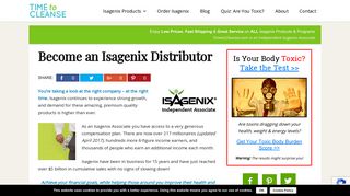 Become an Isagenix Associate | Home Business Opportunity