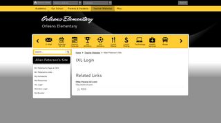 Allan Peterson's Site / IXL Login - Nauset Schools