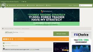 JAFX | Forex Brokers Reviews | Forex Peace Army