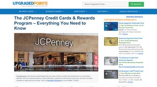 JCPenney Credit Cards & Rewards Program - Is It Worth Signing Up?