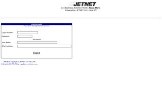 JETNET - Survey Login - JETNET LLC