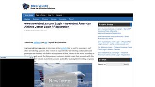 www.newjetnet.aa.com Login – newjetnet American Airlines Jetnet ...