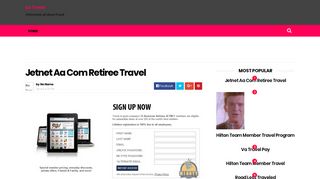 Jetnet Aa Com Retiree Travel - Go Travel