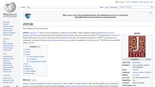 JSTOR - Wikipedia