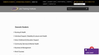Apply for Certificate - JTI | Job Training Institute Australia wide