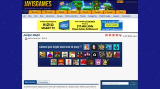 Play Jungle Magic, a Free online game on Jay is games
