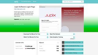 login.jupix.co.uk - Jupix Software Login Page - Login Jupix - Sur.ly