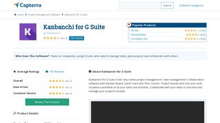 Kanbanchi for G Suite Reviews and Pricing - 2019 - Capterra