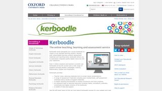 Kerboodle: The digital teaching and learning service