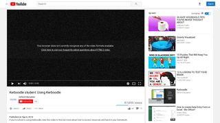 Kerboodle student: Using Kerboodle - YouTube