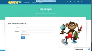 KidsEmail - Kids Login