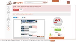 kobelco-kenki.com review - SEO and Social media analysis from ...