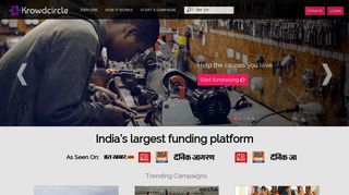 Krowdcircle: Best Online Crowdfunding & Fundraising Website