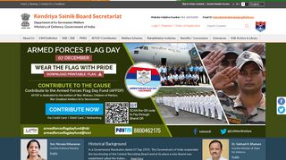 Welcome to Kendriya Sainik Board, Department of Ex-Servicemen ...