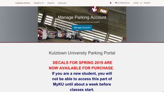 Kutztown University Parking Portal: Public Safety and Police Services
