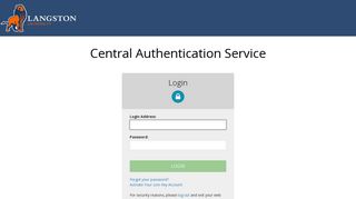 Central Authentication Service: Login - CAS
